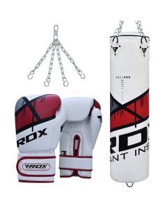 RDX F7 Ego Punch Bag With Boxing Gloves