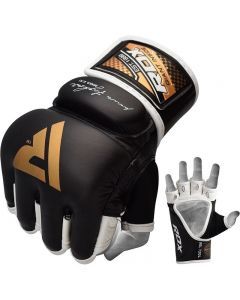 RDX T2 Leather MMA Gloves