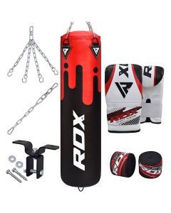 RDX F9 8PC Punch Bag with Bag Mitts