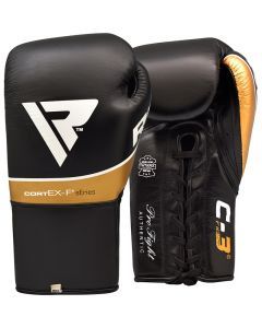 RDX C3 BBBofC Approved Pro Fight Boxing Gloves